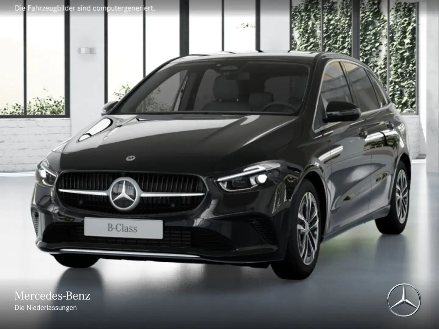 Mercedes-Benz B 250 e PROGRESSIVE+360°+MULTIBEAM+TOTW+8G Schwarz - 2