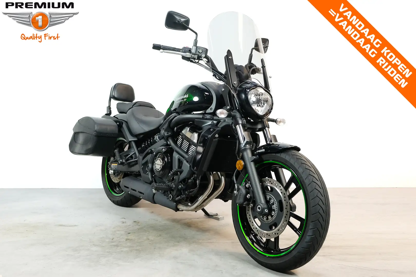 Kawasaki Vulcan S TOURER Verde - 2