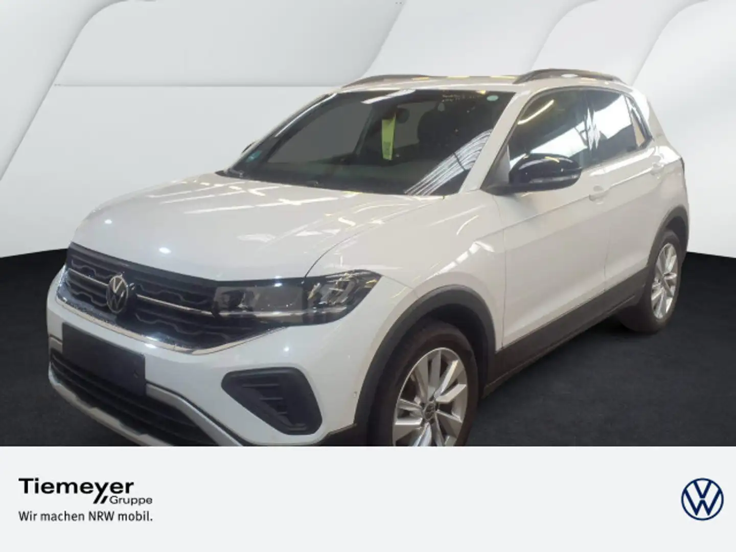 Volkswagen T-Cross 1.0 TSI DSG GOAL+ LM17 NAVI AHK LED Weiß - 1