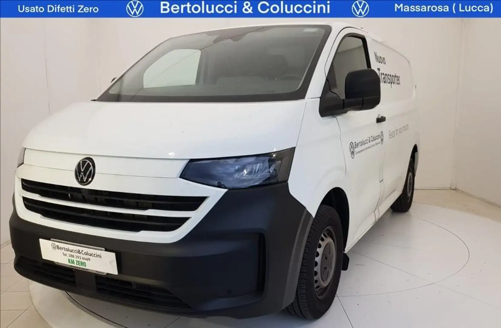 Volkswagen Transporter 2.0 TDI 150CV PL-TN Furgone Blanc - 1