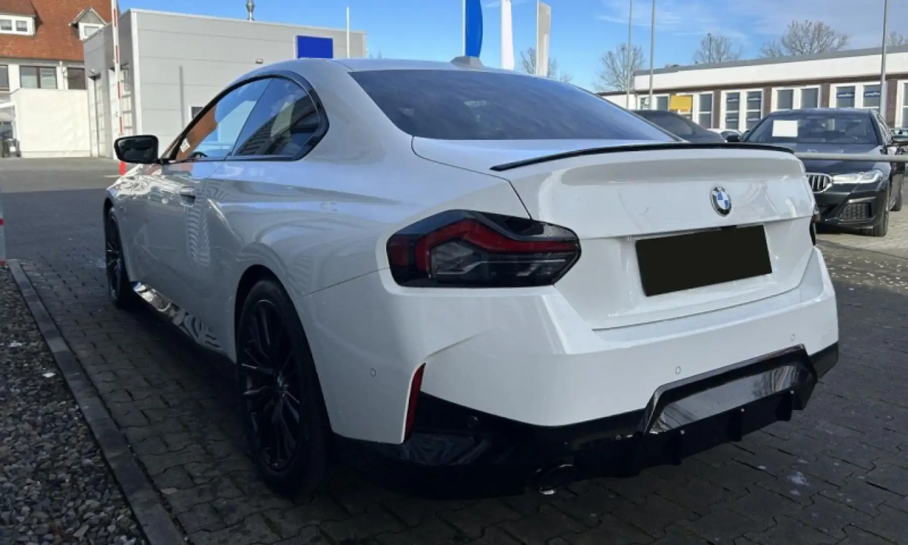 BMW 220 220i Coupé Msport Bianco - 2