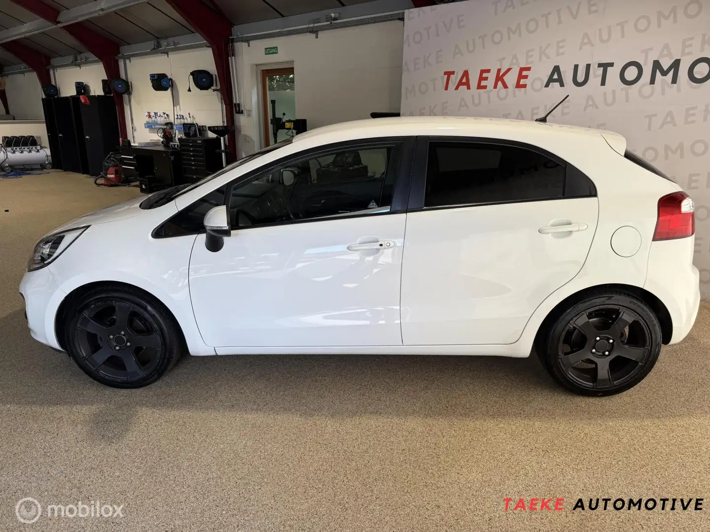 Kia Rio 1.2 CVVT Super Pack Clima/Cruise/Apk Blanc - 2