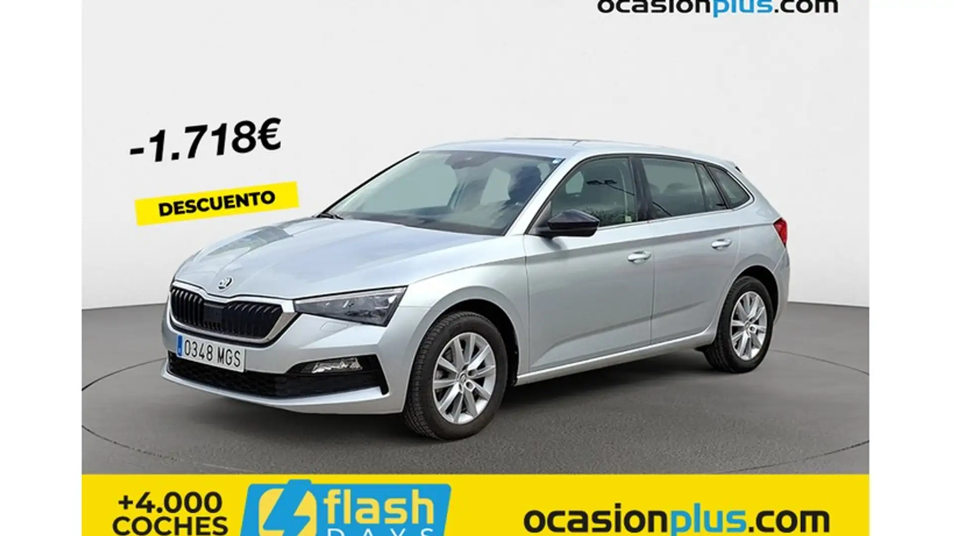 Skoda Scala 1.5 TSI Ambition DSG 110kW Plateado - 1