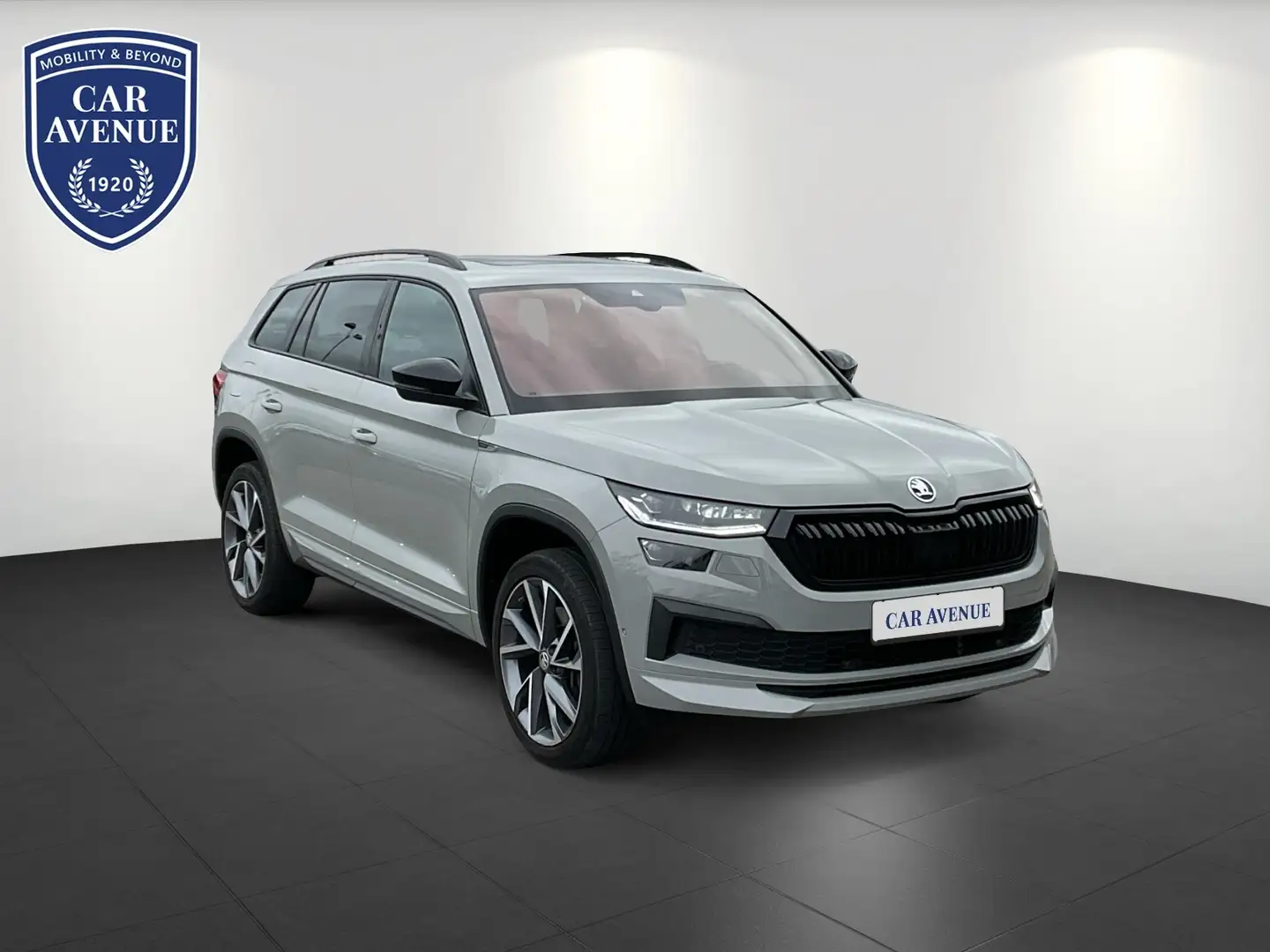 Skoda Kodiaq Sportline 4x4 LED Panorama Gris - 2
