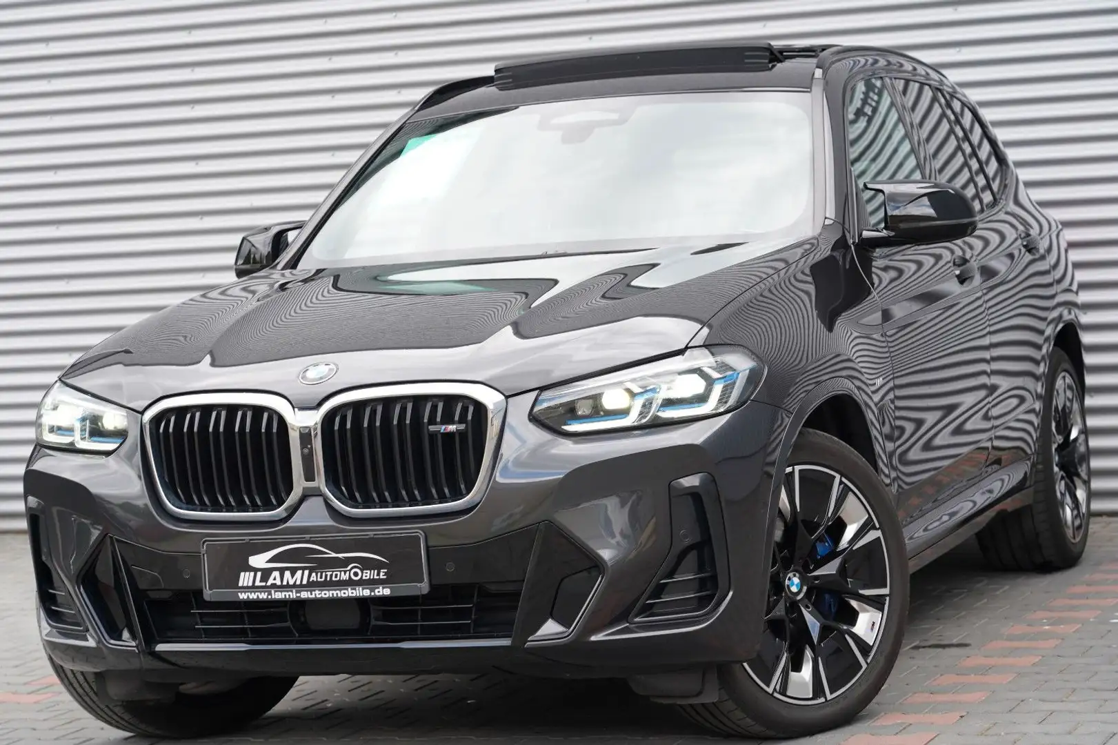 BMW X3 M d PANO HEADUP KEYLESS 360 ESITZE MEMORY Gris - 1