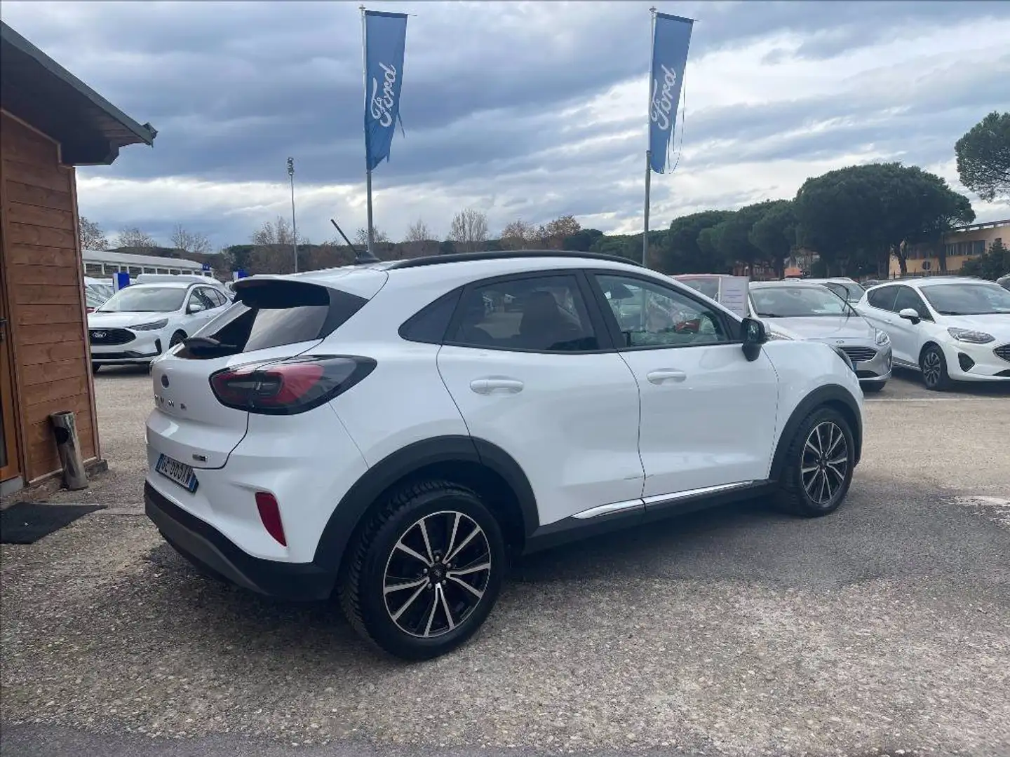 Ford Puma 1.0 ecoboost h Titanium s&s 125cv Blanc - 2