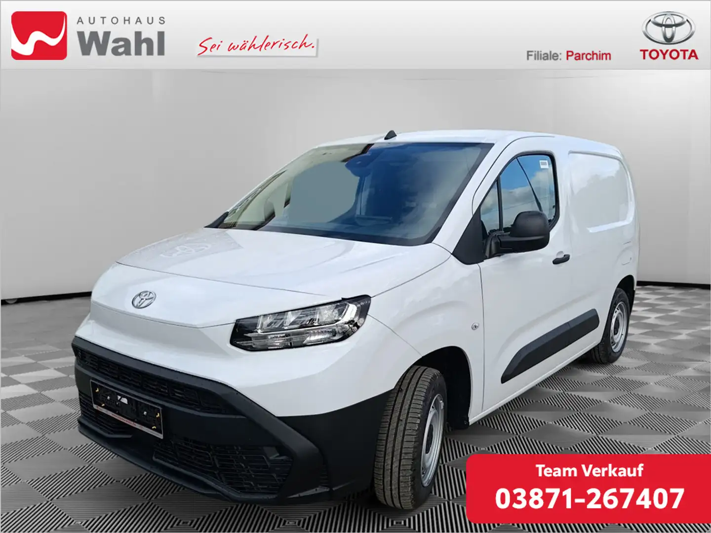 Toyota Proace City 1.5 L1 Meister,Gewerbekundenangebot be Weiß - 1