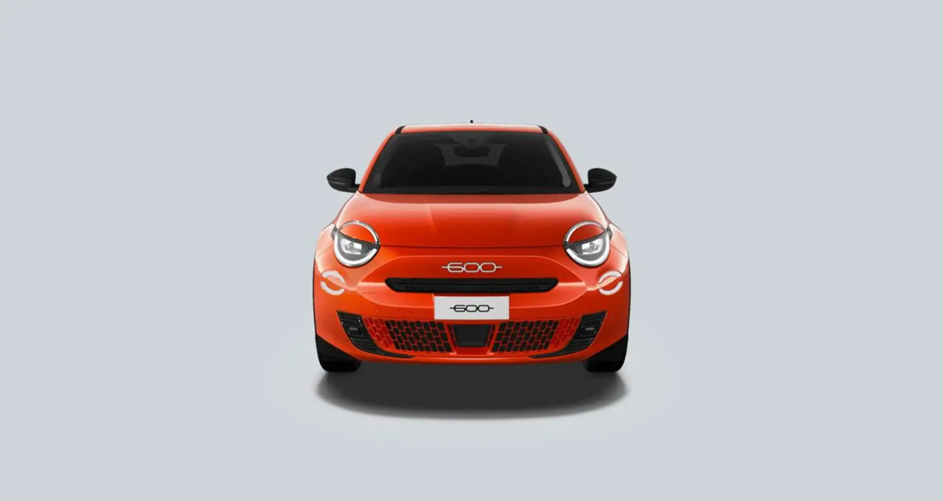 Fiat 600 Hybrid MHEV POP+ICON+BUSINESS+LA PRIMA II Arancione - 2