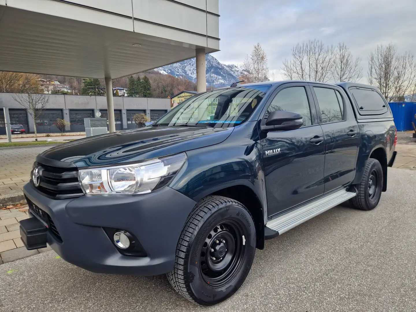 Toyota Hilux Double Cab 2.4D 4x4 Schalter Hardtop-AHK-Seilwinde Verde - 1