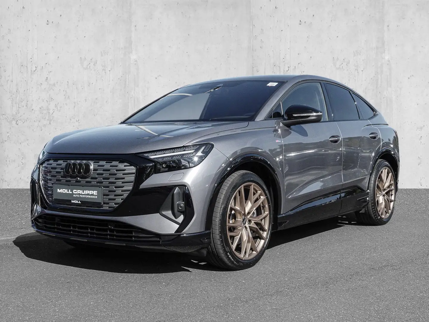 Audi Q4 e-tron Q4 Sportback 50 e-tron quattro 220 kW S Line Inter Grau - 2