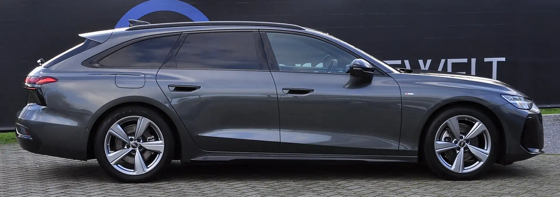 Audi A6 TDI S-LINE LEDER GLAZEN DAK PASS DISP 360° CAM Gris - 2