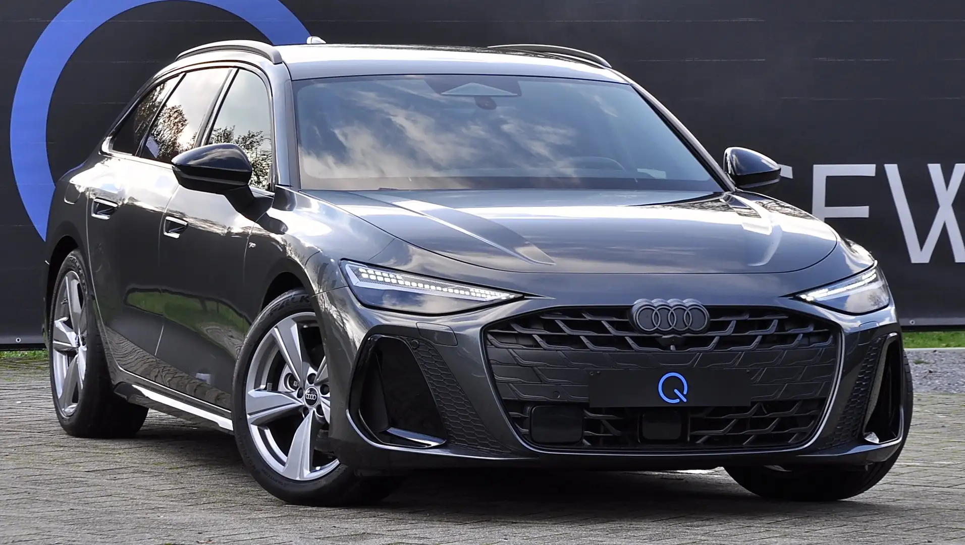 Audi A6 TDI S-LINE LEDER GLAZEN DAK PASS DISP 360° CAM Gris - 1