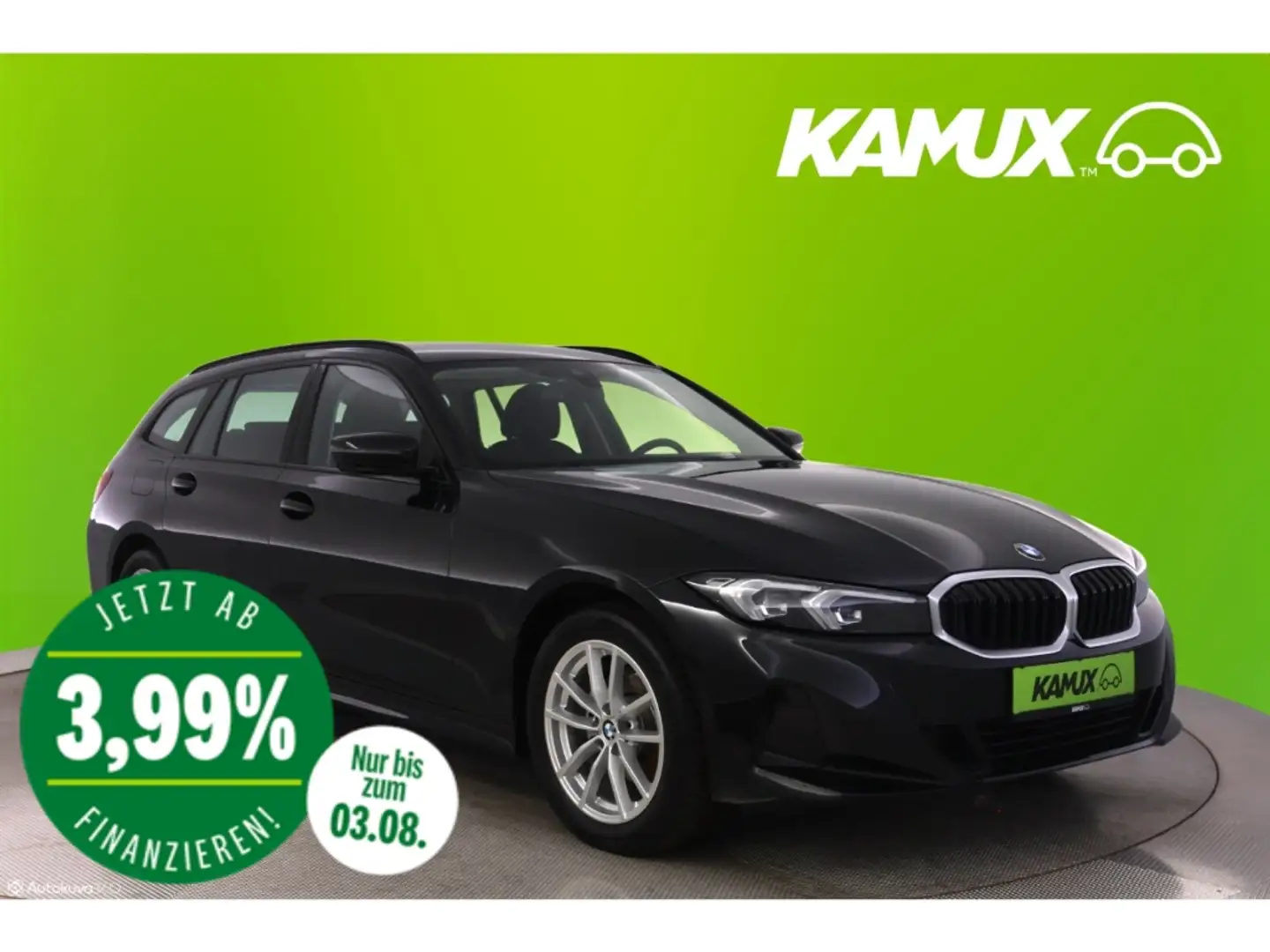 BMW 320 d xdrive Touring Steptronic+LED+NAVI+VIRTUAL Negro - 1