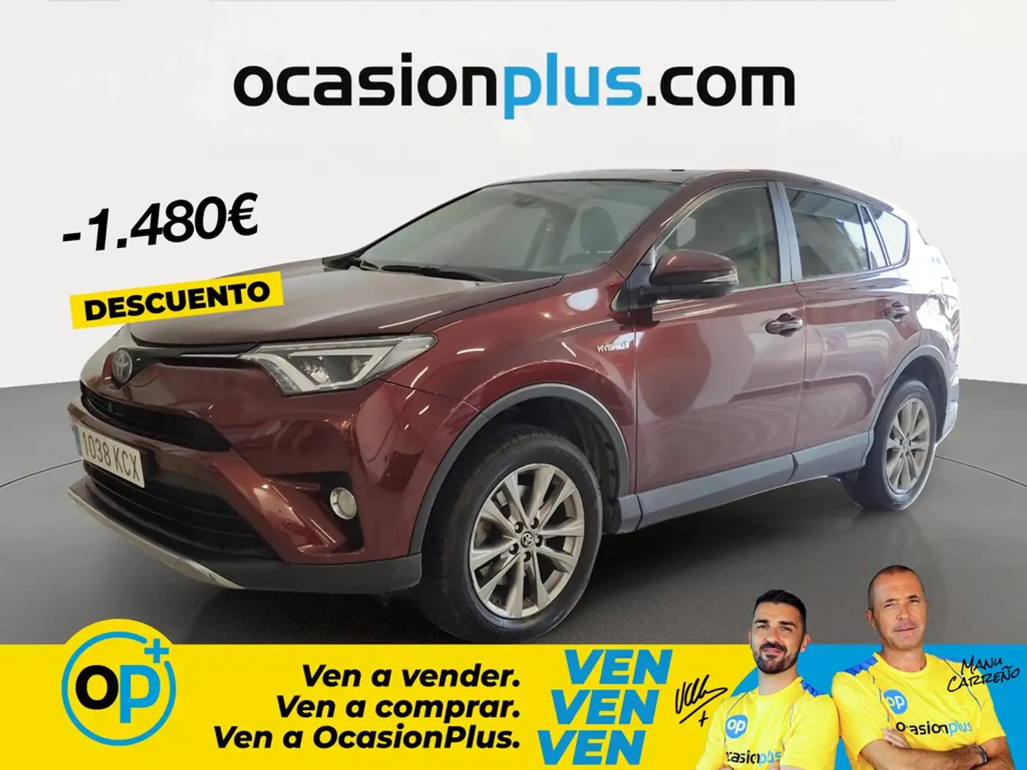 Toyota RAV4 2.5 hybrid 2WD Executive Rojo - 1
