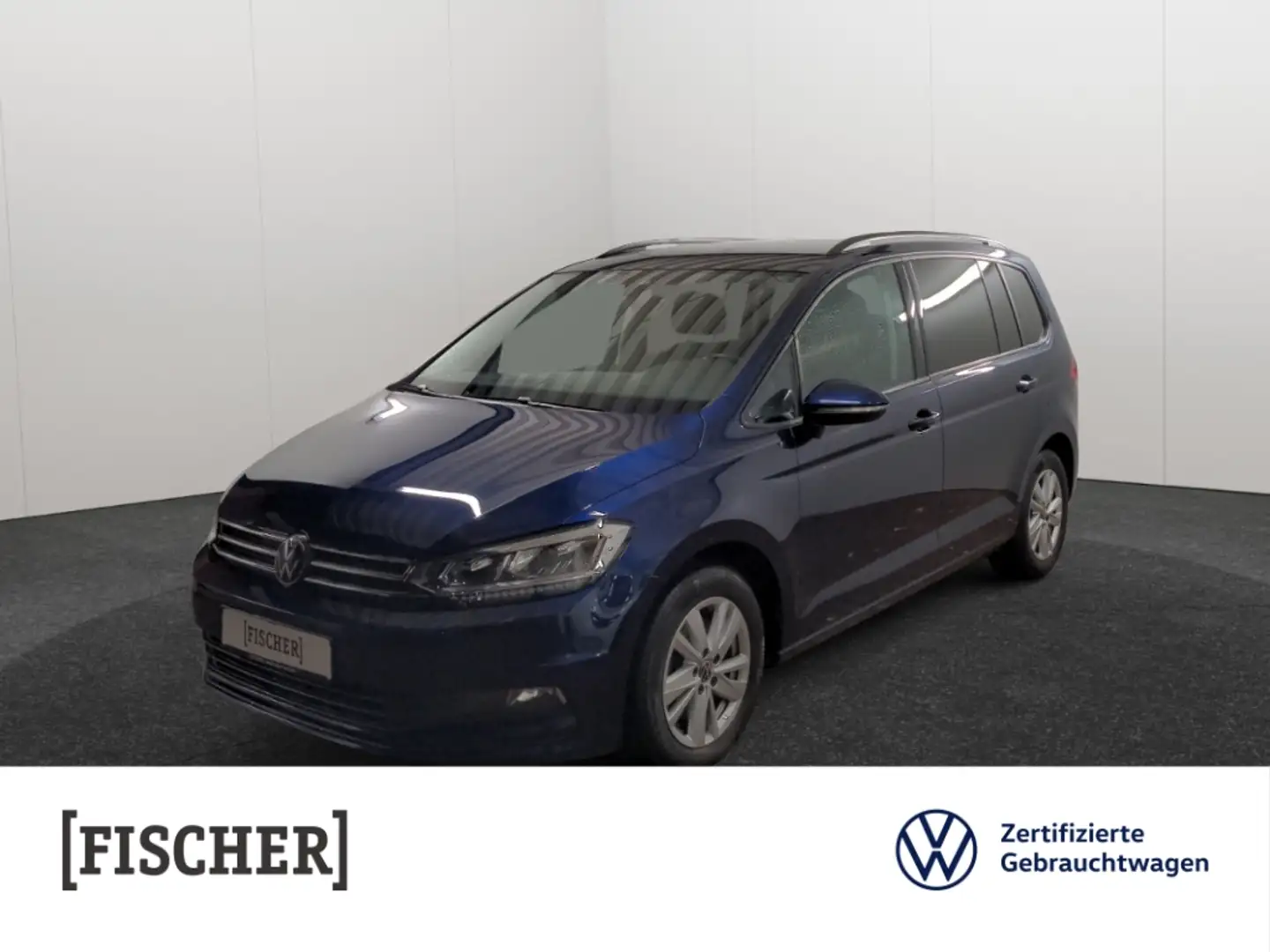 Volkswagen Touran 2.0TDI DSG Comfortline LED AHK Navi Rear View Blau - 1