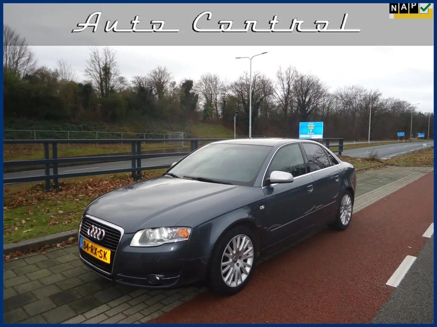 Audi A4 3.2 FSI quattro Pro Line Grau - 1
