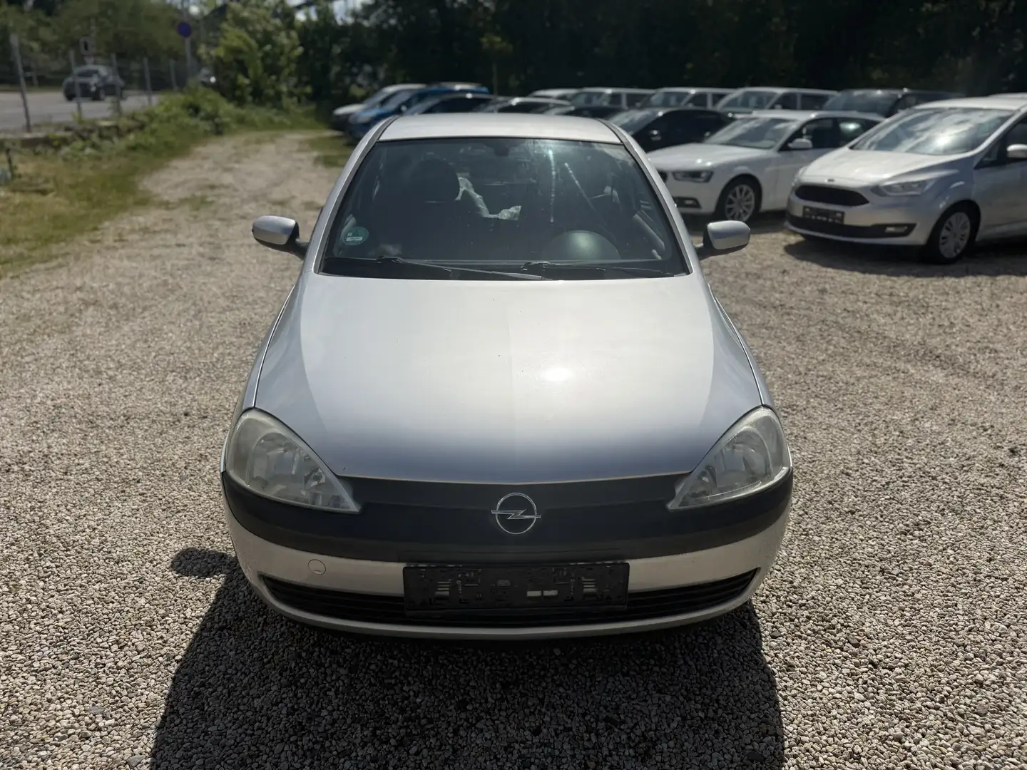 Opel Corsa 1,4 Benzin Automatik Mit neue Service Silber - 1