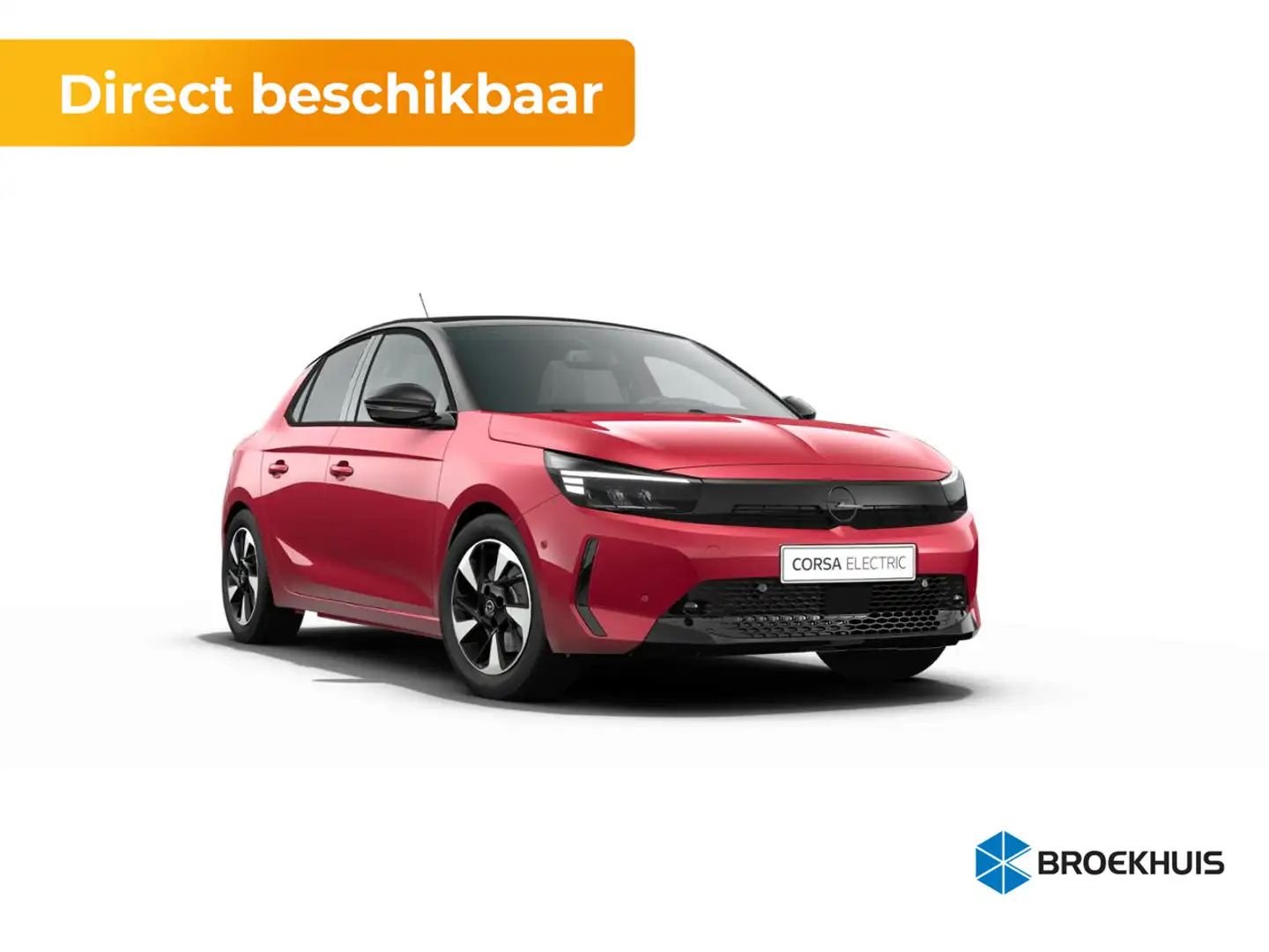 Opel Corsa-e YES - Electric | 11 kW boordlader | Electronic Cli Rood - 1