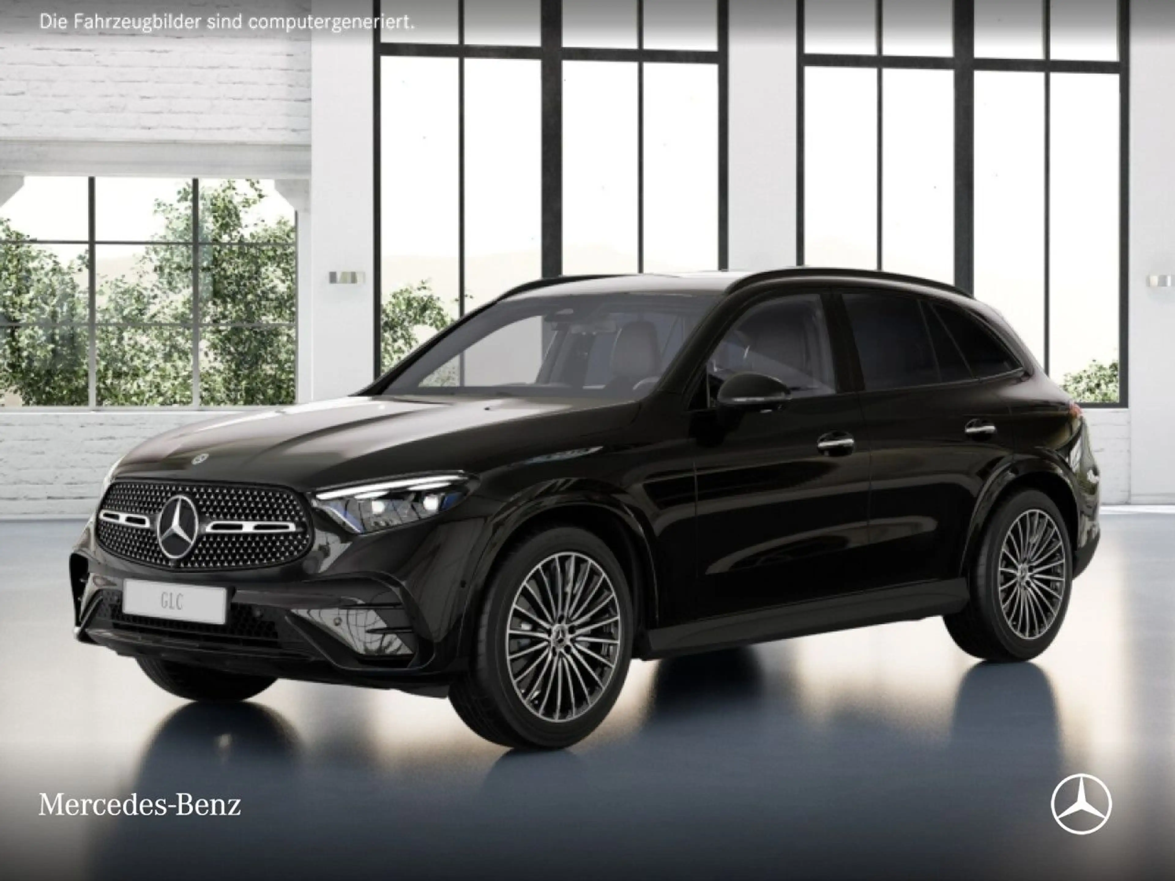 Mercedes-Benz GLC 200 4M AMG+NIGHT+360+TOTW+KEYLESS+9G — photo 13