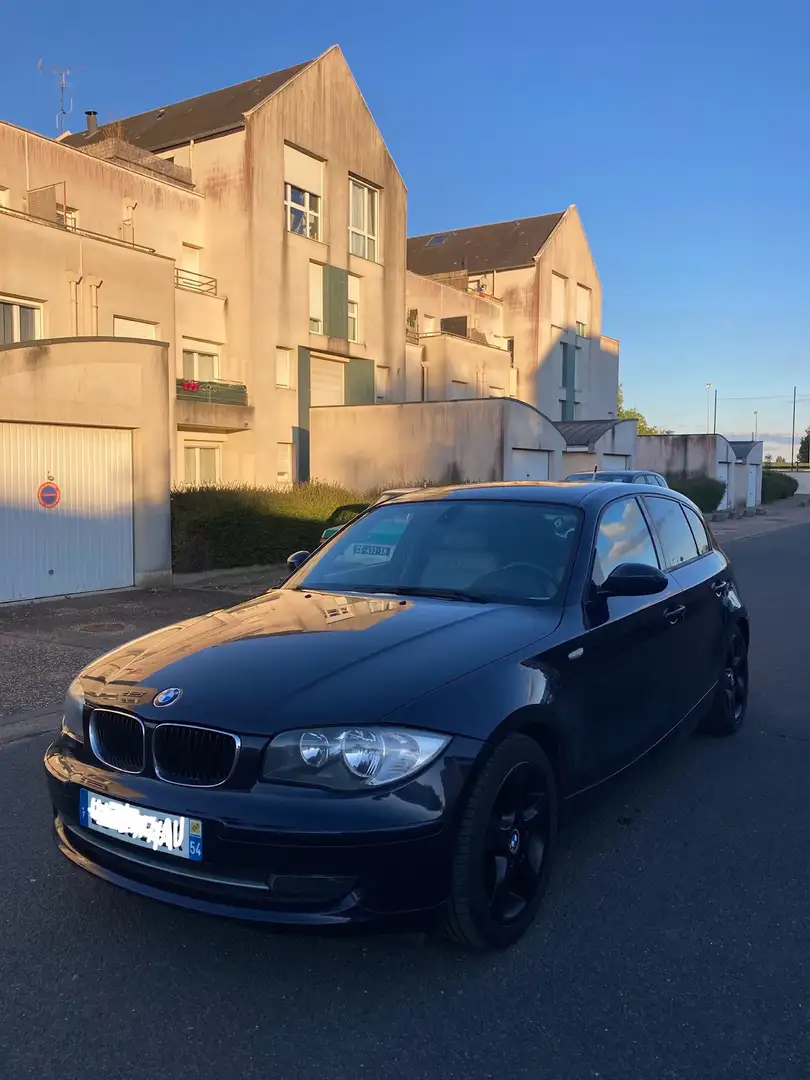 BMW 120 120d 177 ch Confort Bleu - 1