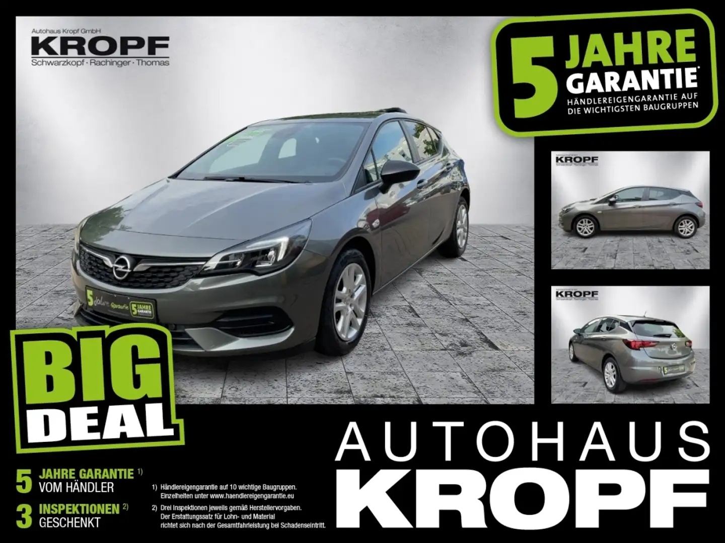 Opel Astra K 1.2 Turbo **Matrix+LED+SHZ+2xKlima** Gris - 1