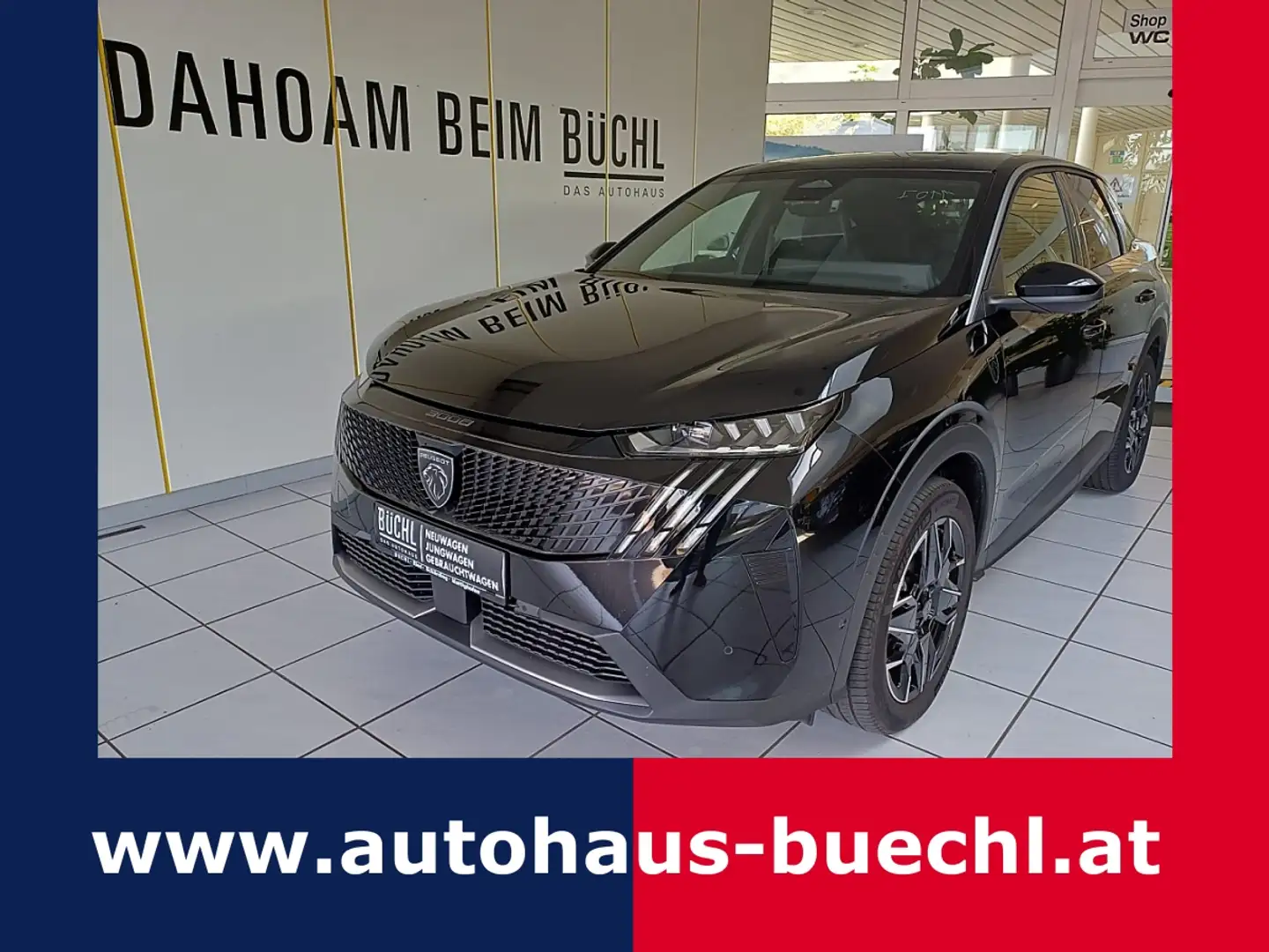 Peugeot 3008 GT Hybrid 145 e-DCS6 360 Vision & Drive Assist,... Schwarz - 1