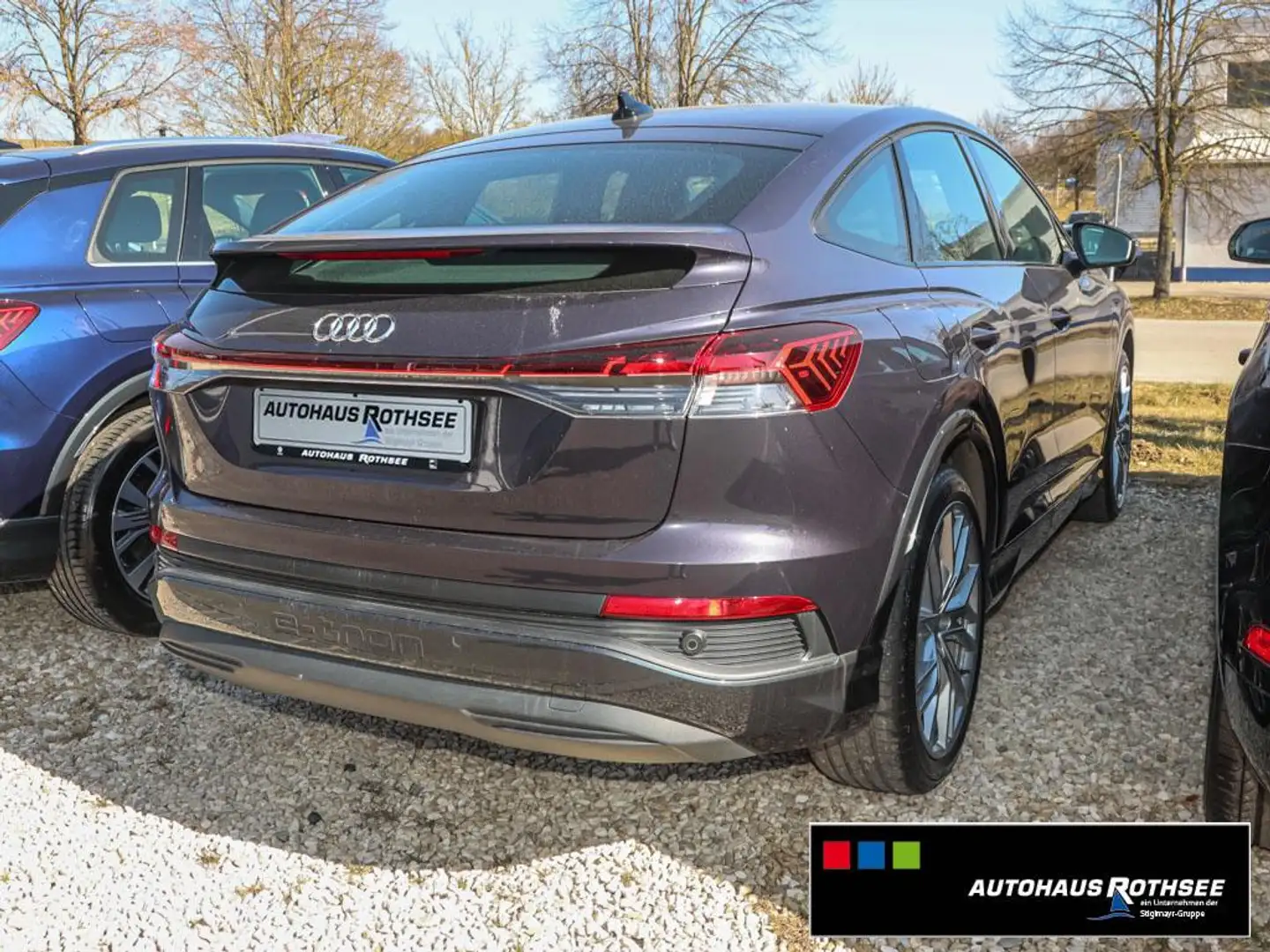 Audi Q4 e-tron Sportback 35 LED+PDC+VC+ALU 21´ Mauve - 2