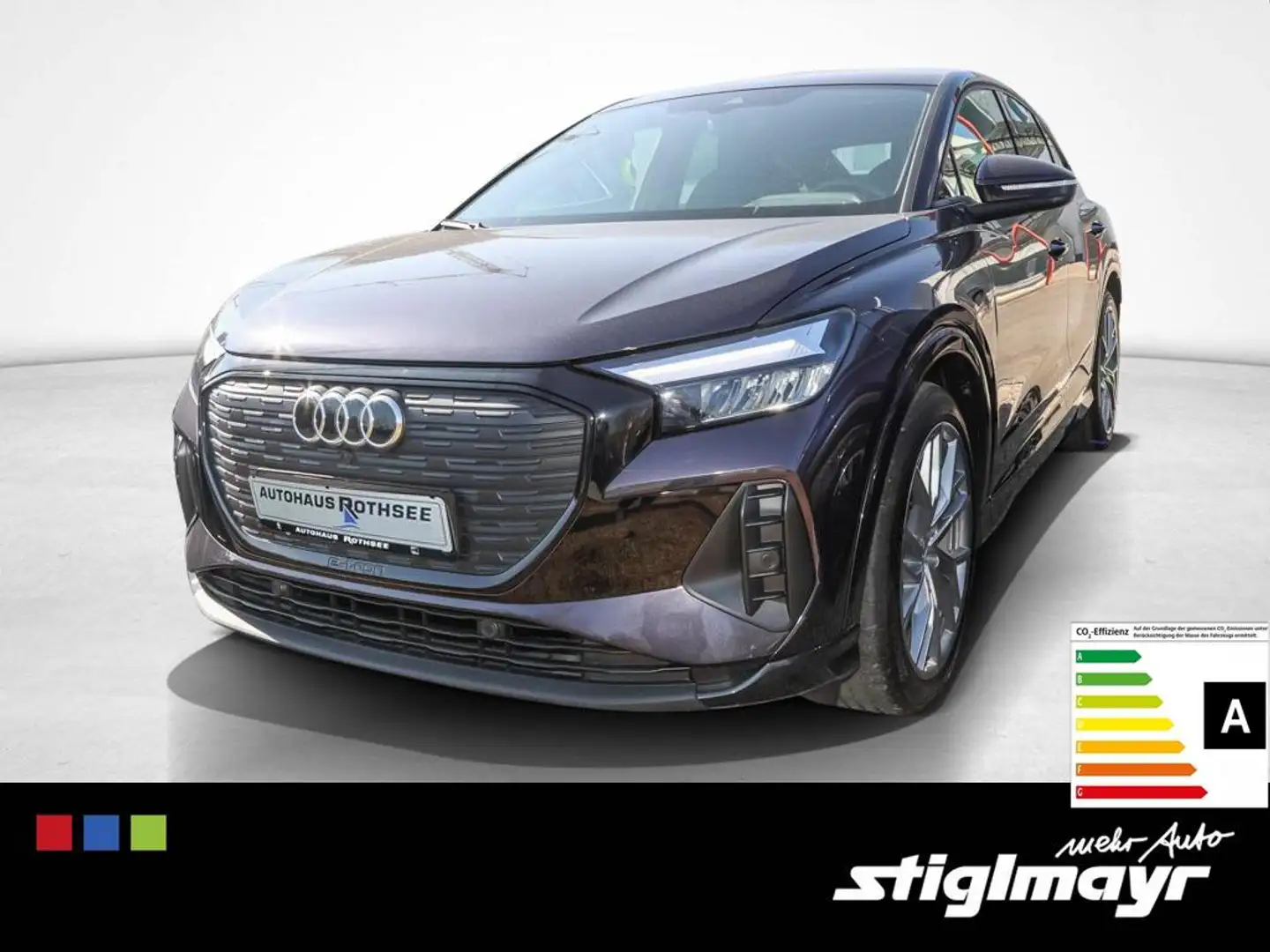 Audi Q4 e-tron Sportback 35 LED+PDC+VC+ALU 21´ Mauve - 1