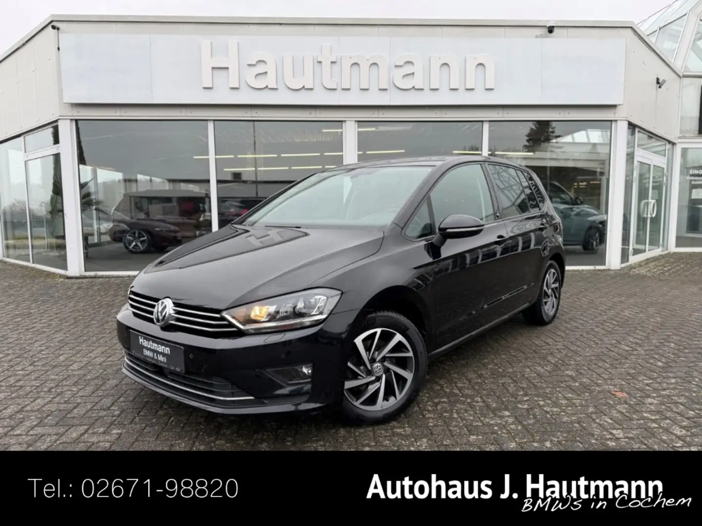 Volkswagen Golf Sportsvan VII 2.0 TDI Sound *2.HAND*AHK*AUTOMATIK* Noir - 1