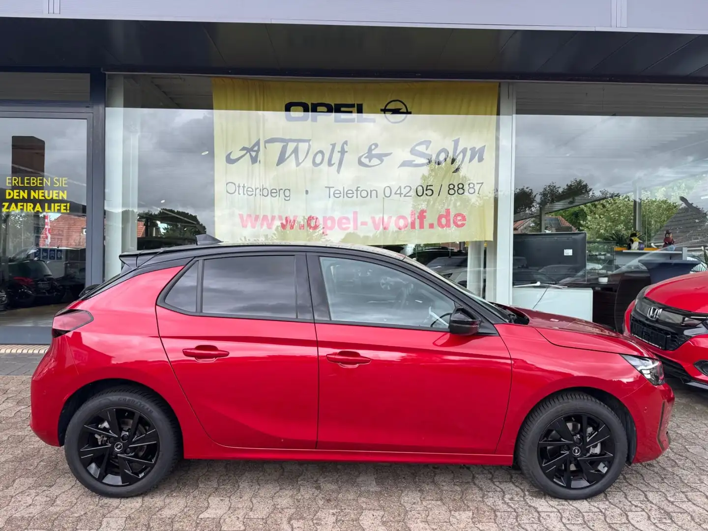 Opel Corsa F GS Facelift +M-LED+180-Kamera+SHZ+NAVI+ Rot - 1