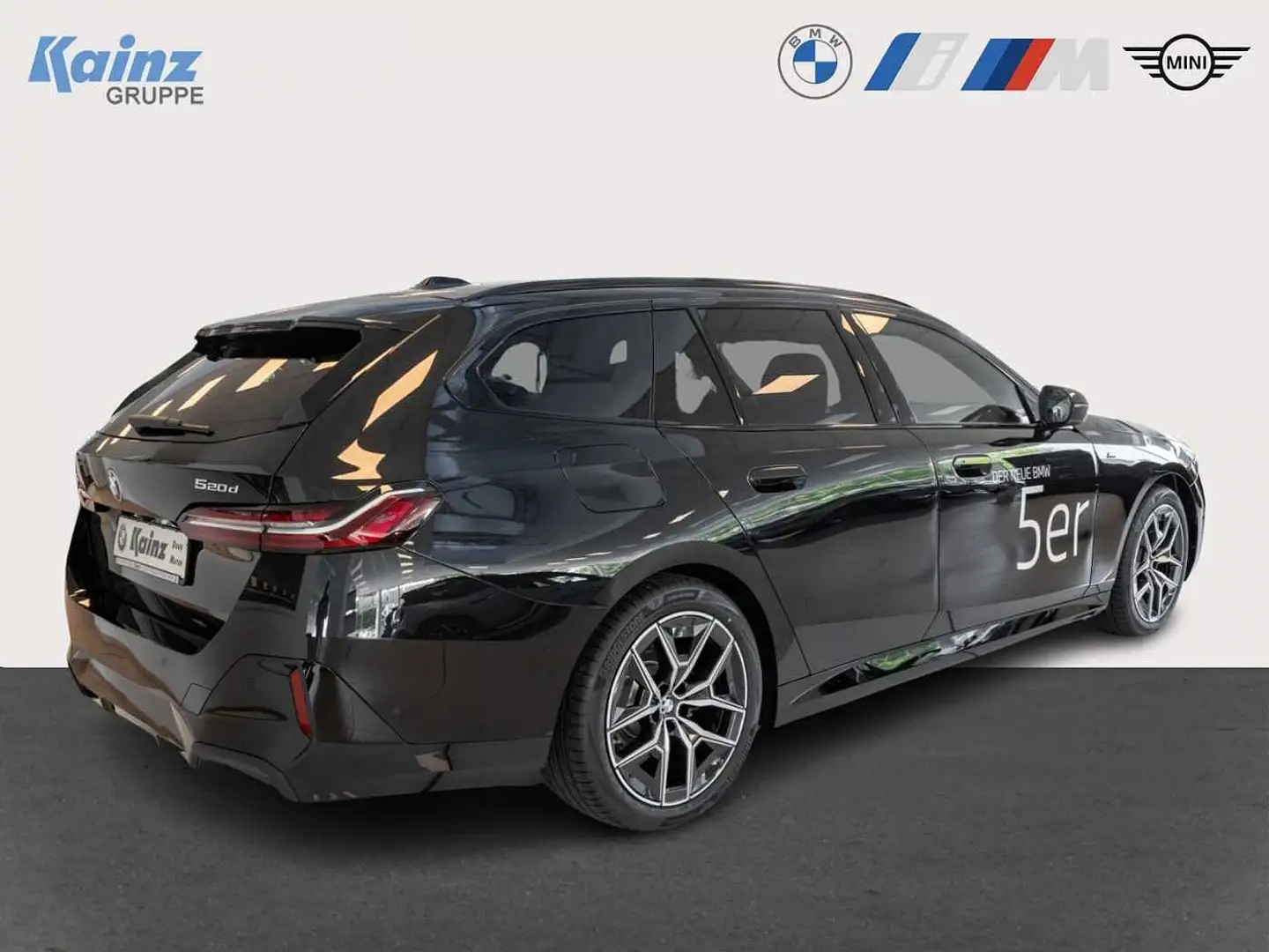 BMW 520 d Touring Aut. G61/M-Paket/AHK/H&K/Autobahn Assi Schwarz - 2