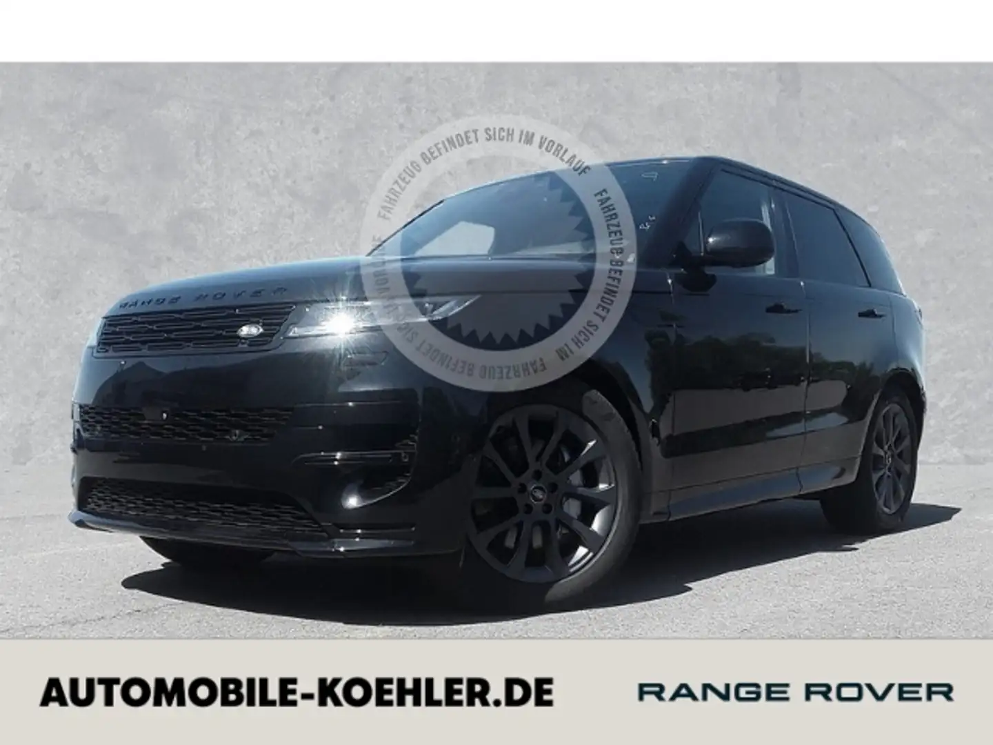 Land Rover Range Rover Sport D300 Dynamic SE AHK SD HEAD-UP Noir - 1