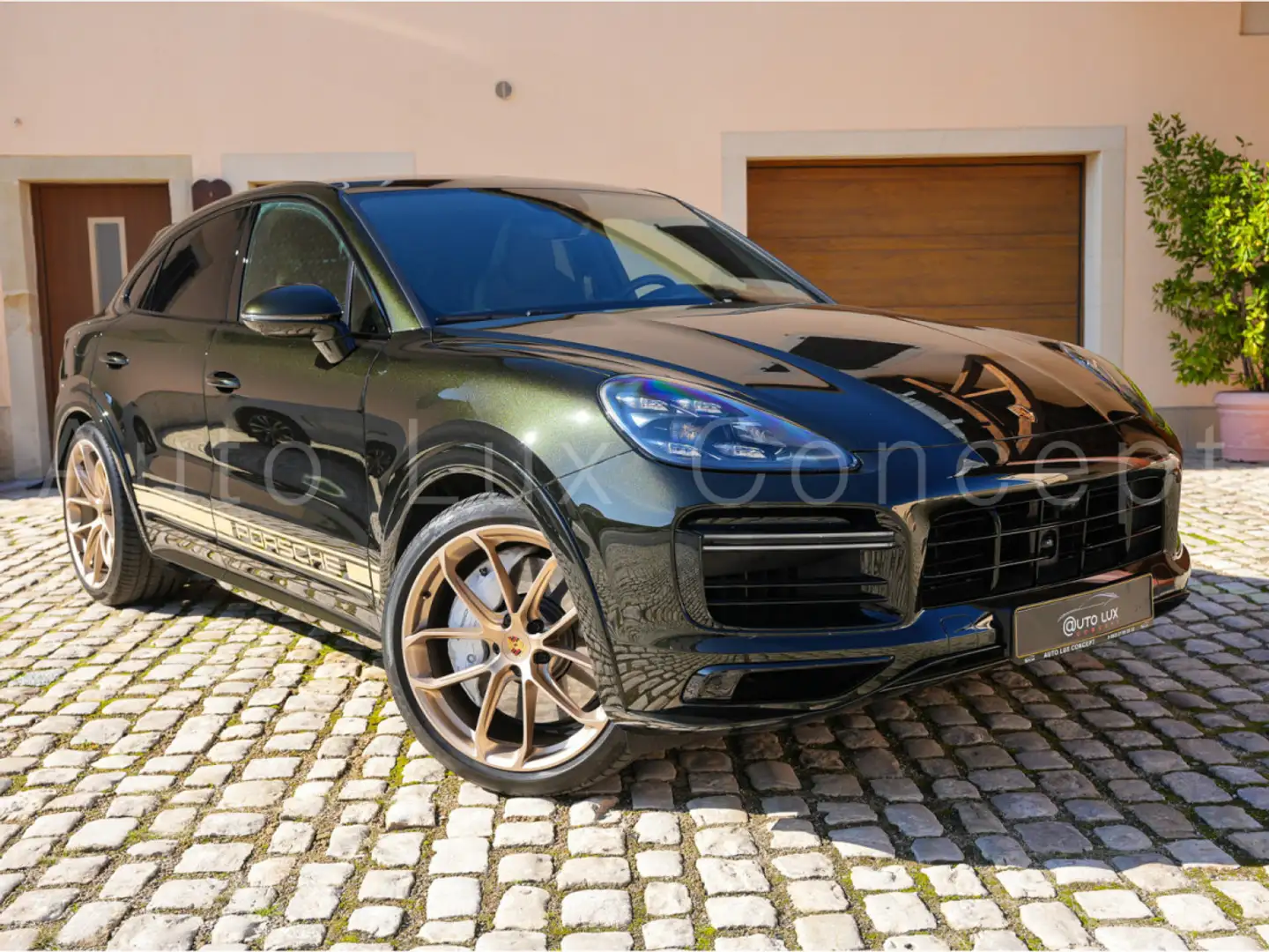 Porsche Cayenne Turbo Coupé PTS Paint+Full PPF/Matrix/HUD/360/ACC Verde - 2