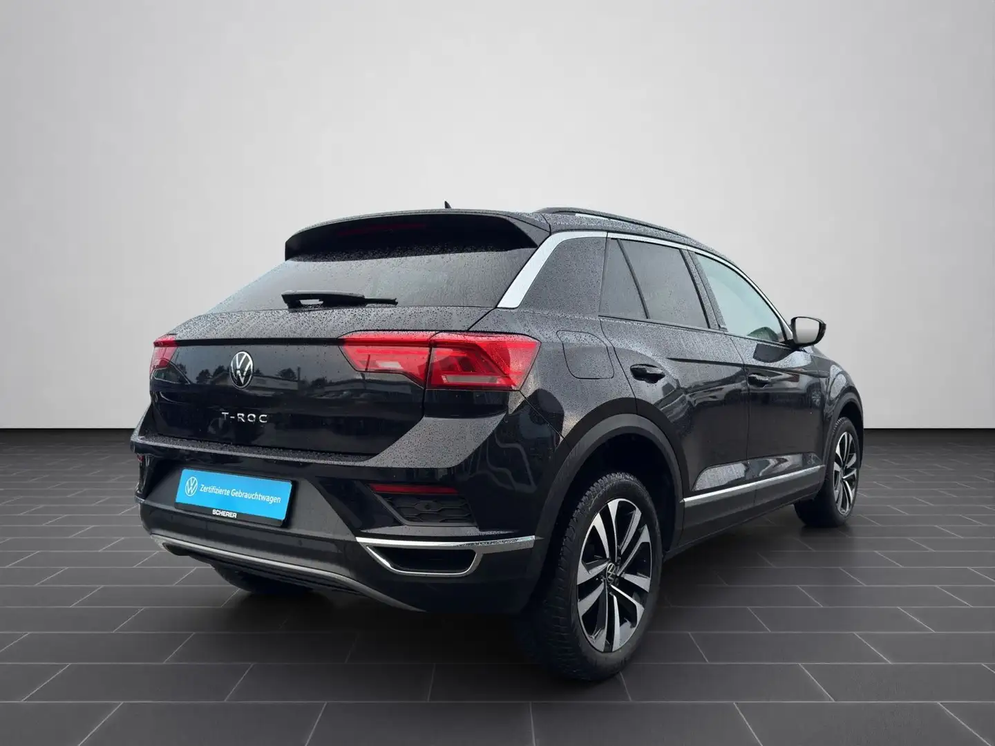 Volkswagen T-Roc United 1.0 TSI NAVI STANDZ EPH SHZ Schwarz - 2