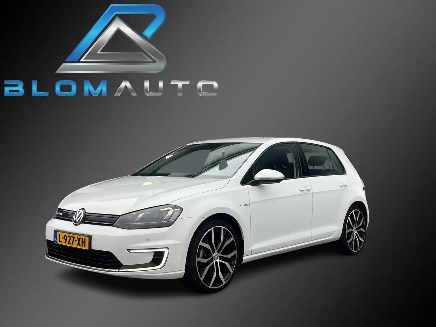 Volkswagen e-Golf 19INCH+KEYLESS+STOELVERW+ACC LAGE KM STAND Wit - 1