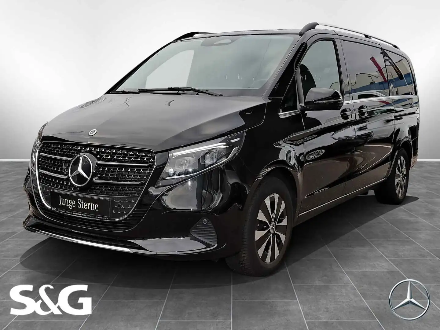 Mercedes-Benz V 300 d AVANTGARDE Lang Noir - 1