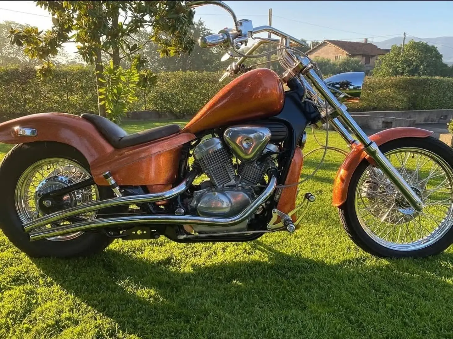 Honda Shadow 600 Naranja - 1