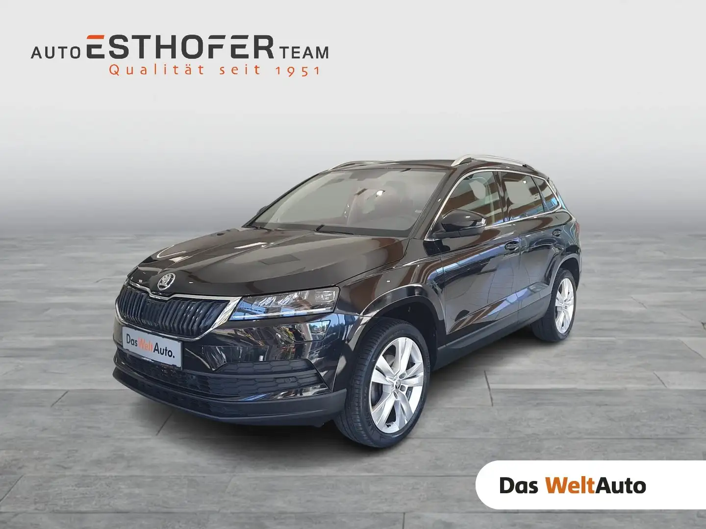 Skoda Karoq Style SC TSI ACT Schwarz - 1