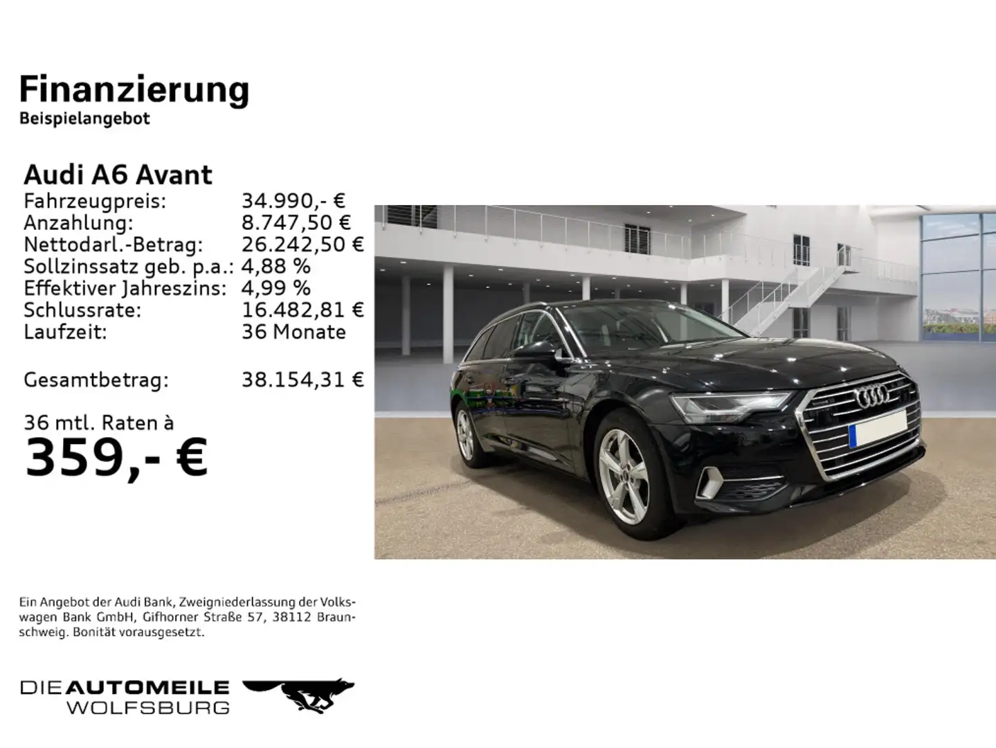 Audi A6 40TDI quattro Stronic sport STANDHZ/AHK Schwarz - 2