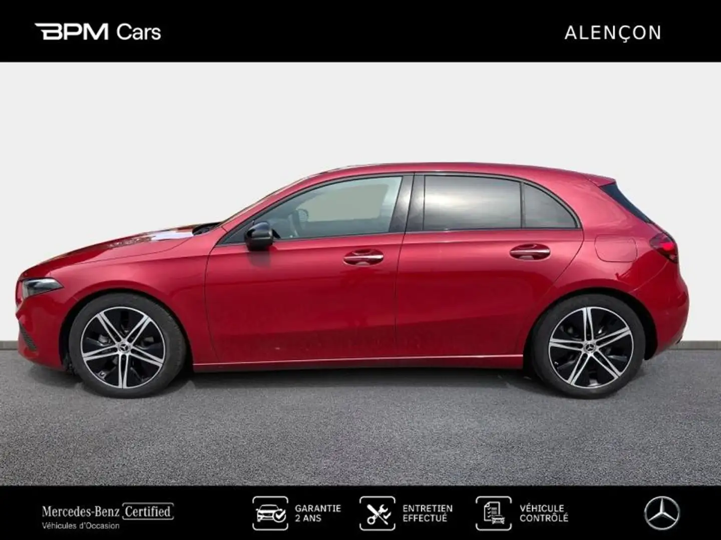 Mercedes-Benz A 180 180 d 116ch Progressive Line 8G-DCT Rouge - 2