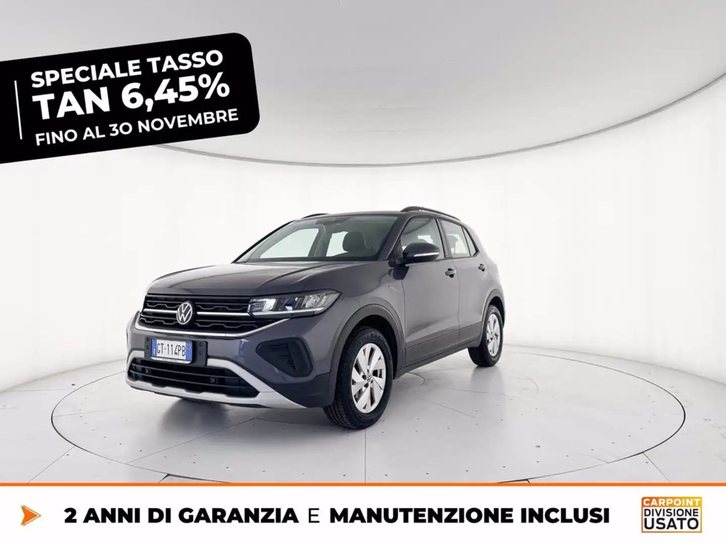 Volkswagen T-Cross 1.0 tsi life 95cv Grau - 1