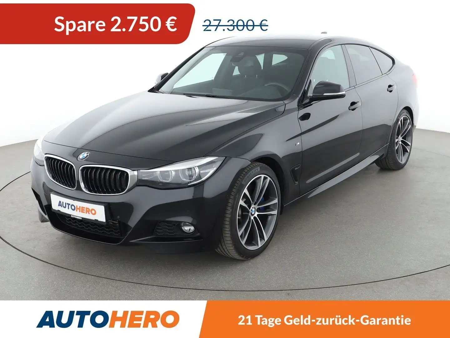 BMW 335 335d GT xDrive M Sport Aut.*NAVI*HEAD-UP*LED*TEMPO Schwarz - 1