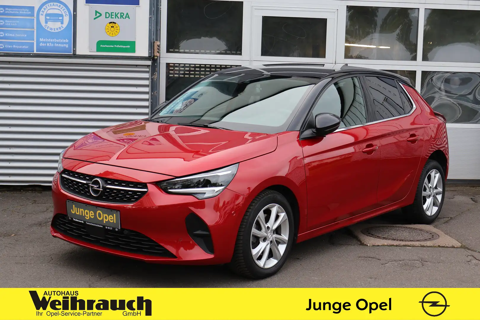 Opel Corsa 1.2 Turbo Elegance+Navi+Sitzheiz+ Rouge - 1