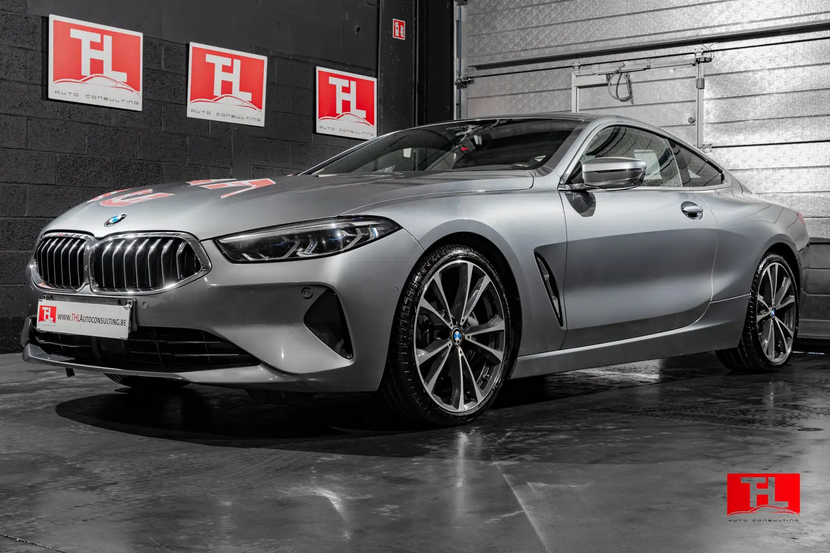 BMW 840 Coupé dXAS M 20"/Laser/HK/360°/Soft/ACC Šedá - 1