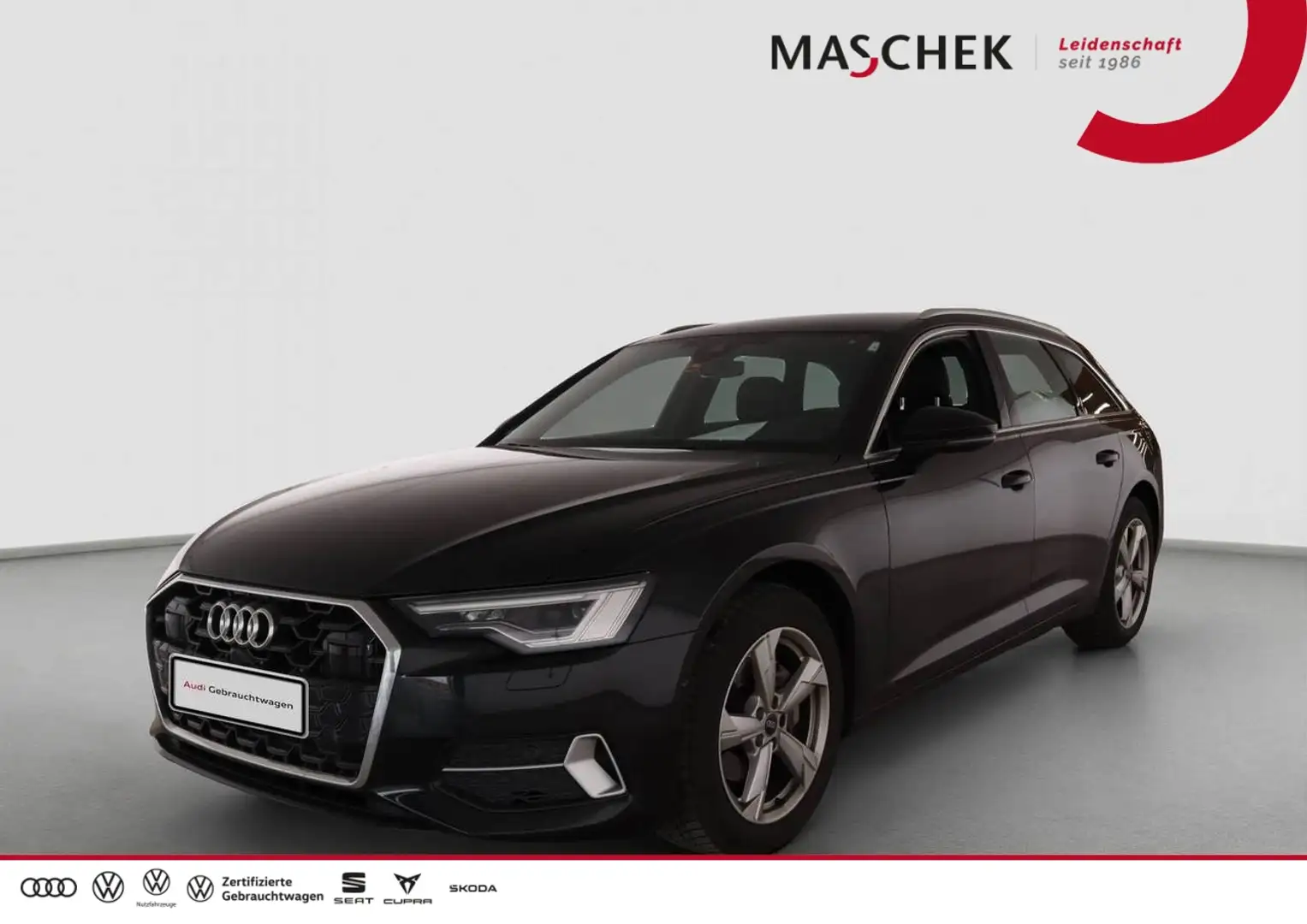 Audi A6 Avant 40 TDI 360° ACC AHK Sitzh Memory LED Schwarz - 1
