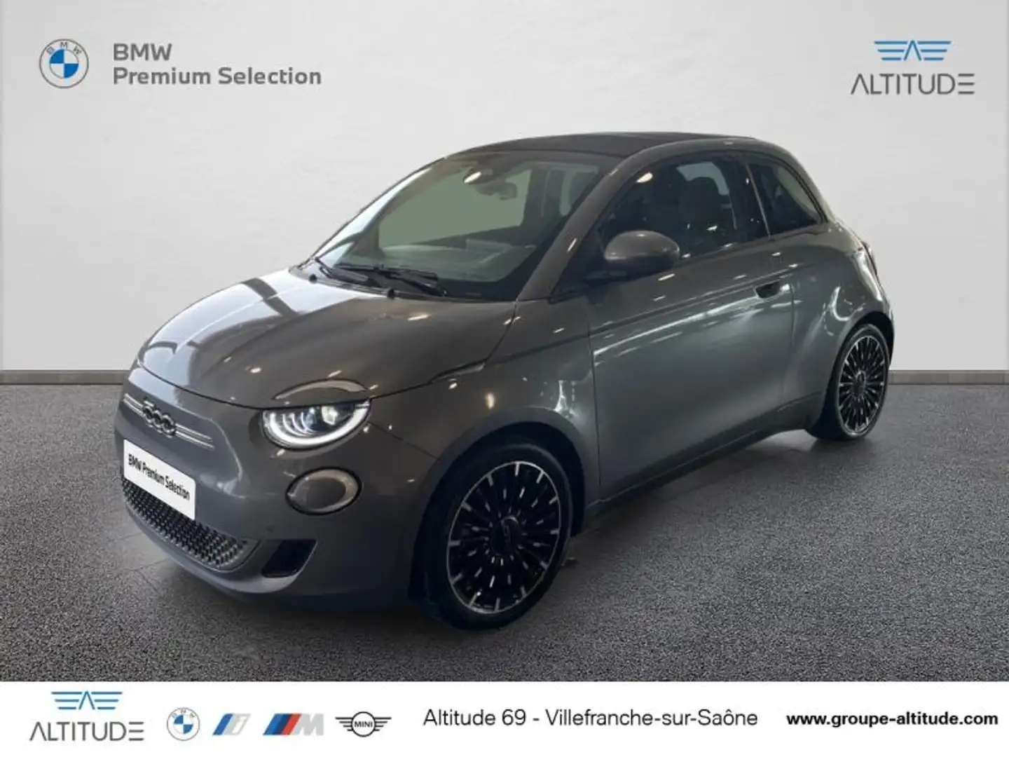 Fiat 500C e 118ch Icône Plus Blanc - 1