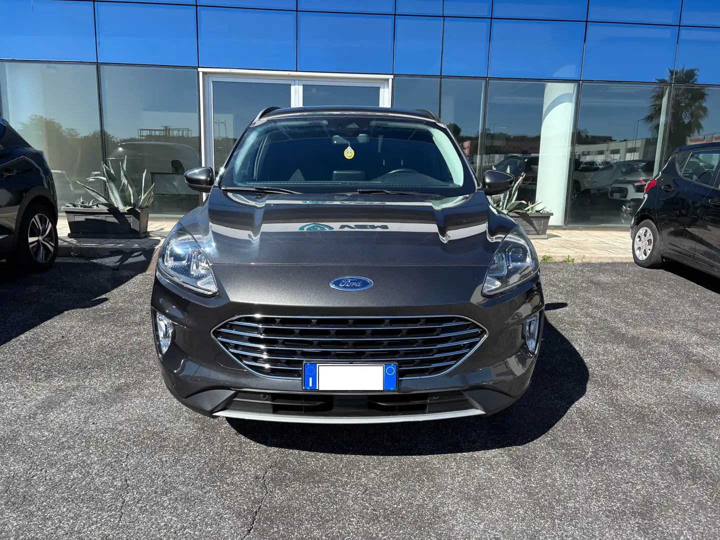 Ford Kuga Kuga III 1.5 ecoblue Titanium Business 120cv auto Grigio - 2