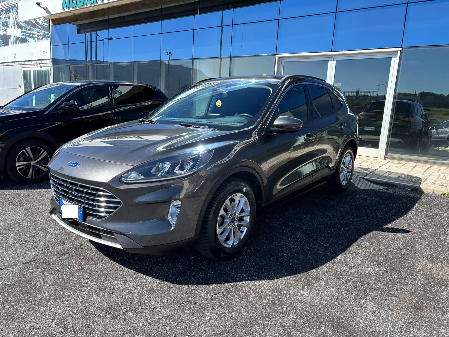 Ford Kuga Kuga III 1.5 ecoblue Titanium Business 120cv auto Grigio - 1