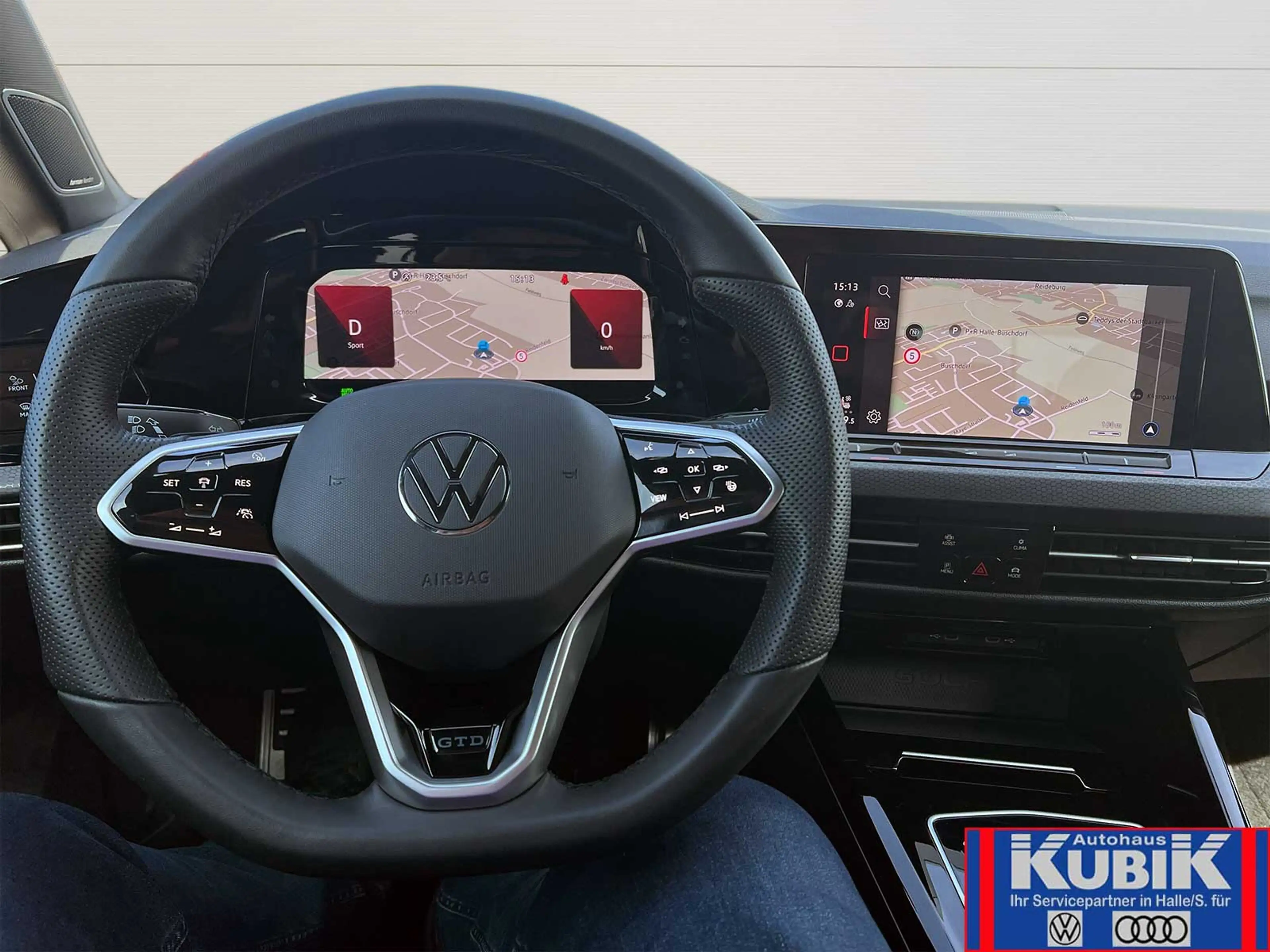 Volkswagen Golf GTD 2,0 TDI Black Style DSG+IQ. Light+Memory+Harman Kar — photo 6