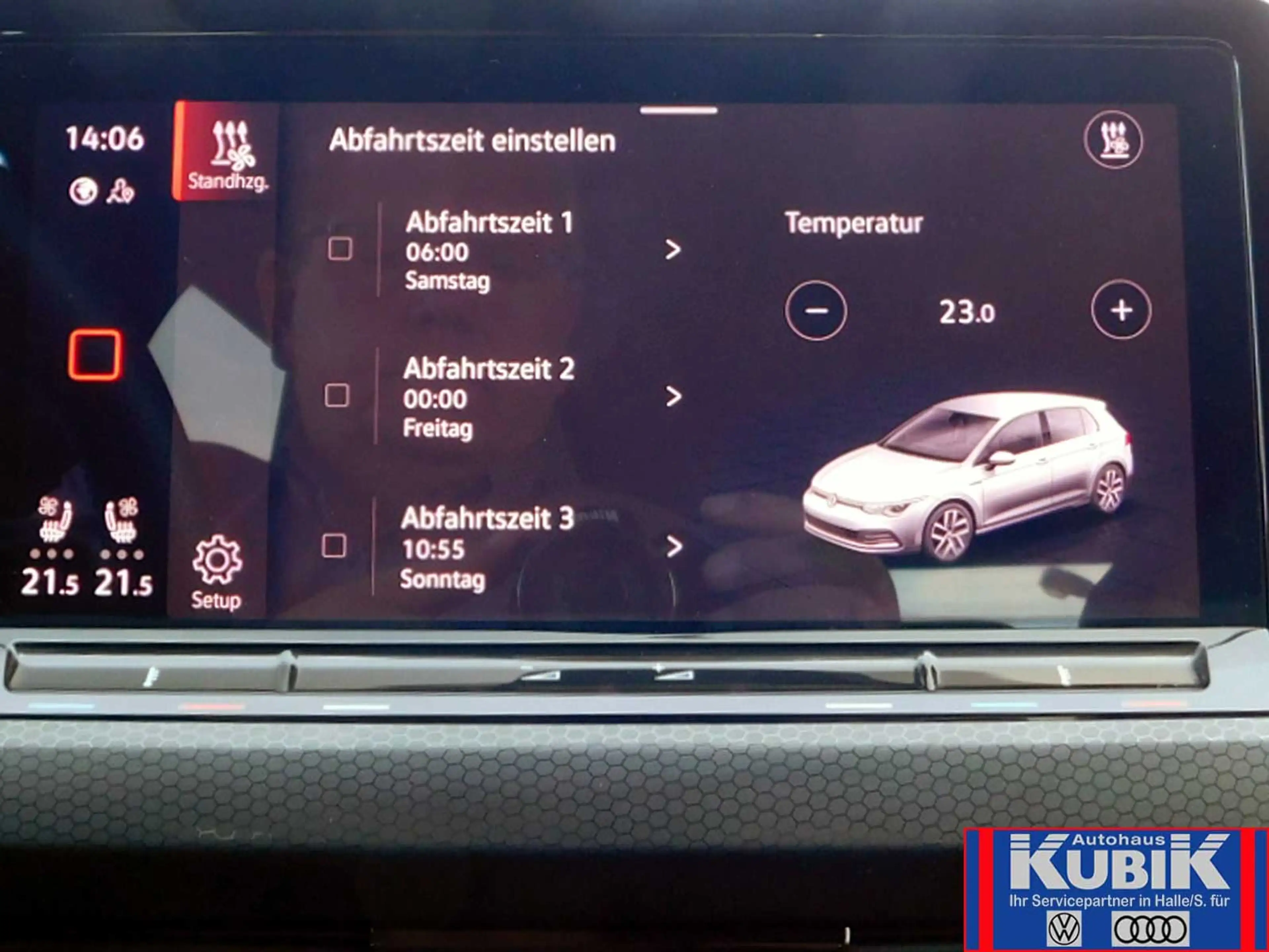 Volkswagen Golf GTD 2,0 TDI Black Style DSG+IQ. Light+Memory+Harman Kar — photo 10